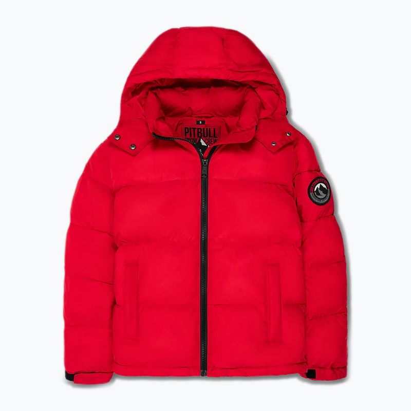 Winterjacke Damen Pitbull Cleo Quilted Hooded red