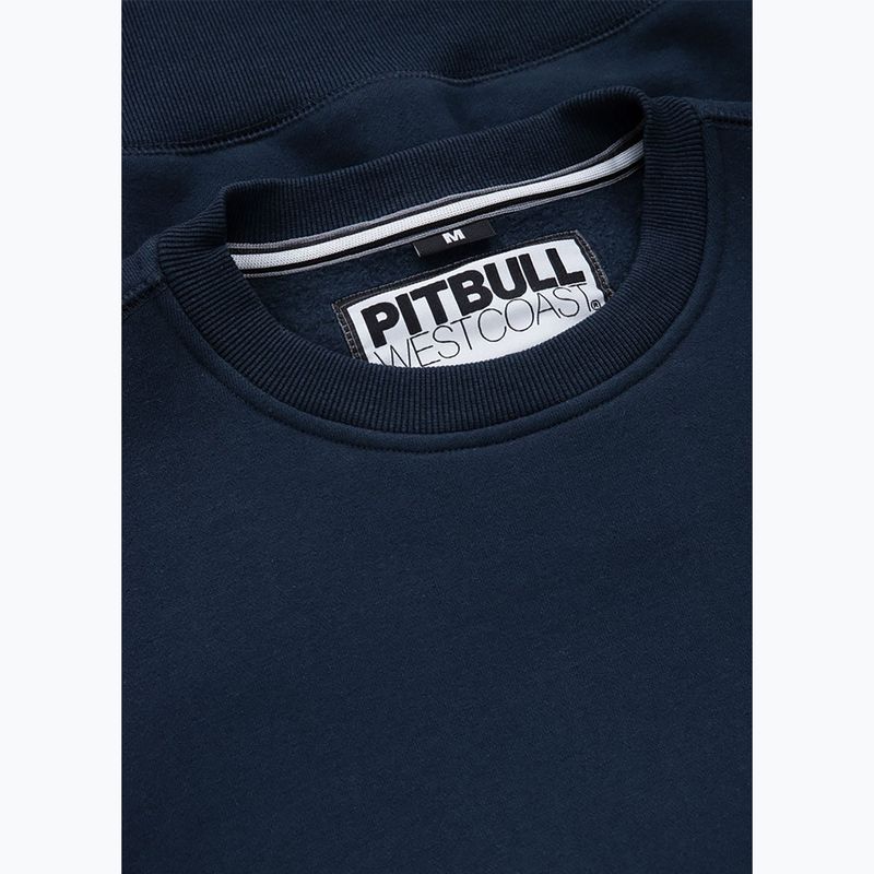 Sweatshrit Herren Pitbull Small Logo Crewneck navy 7