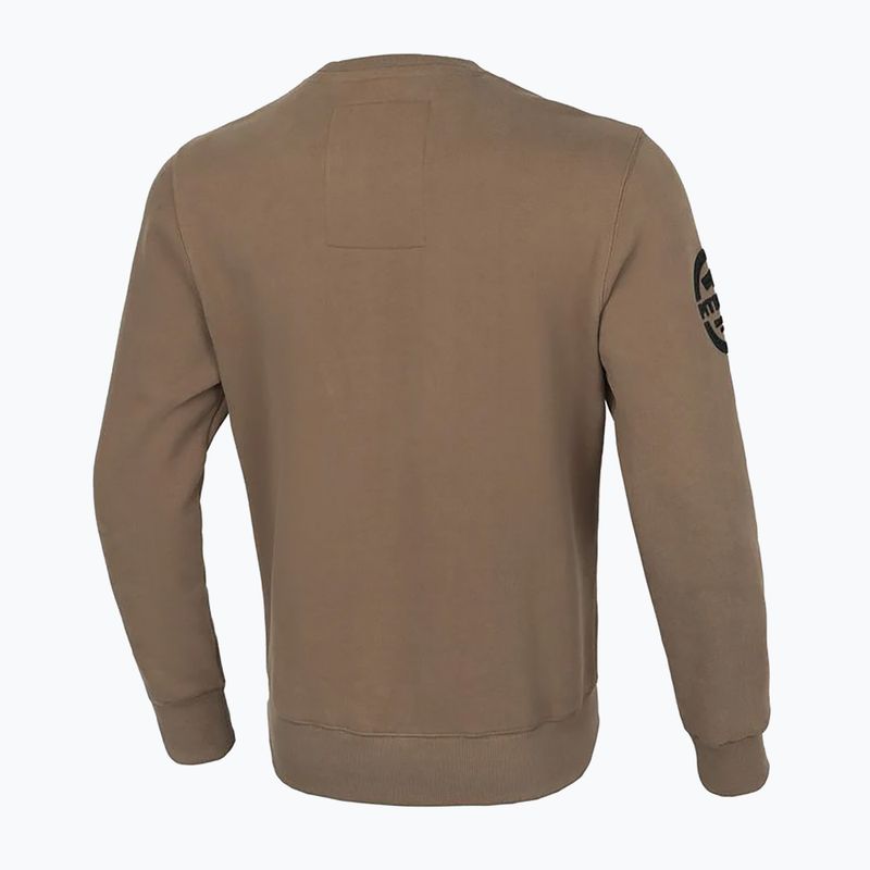 Sweatshrit Herren Pitbull Sherwood Crewneck brown 7