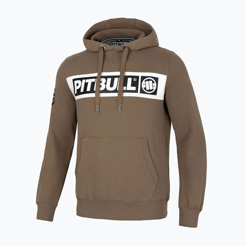 Hoodie Herren Pitbull Sherwood Hooded brown 6