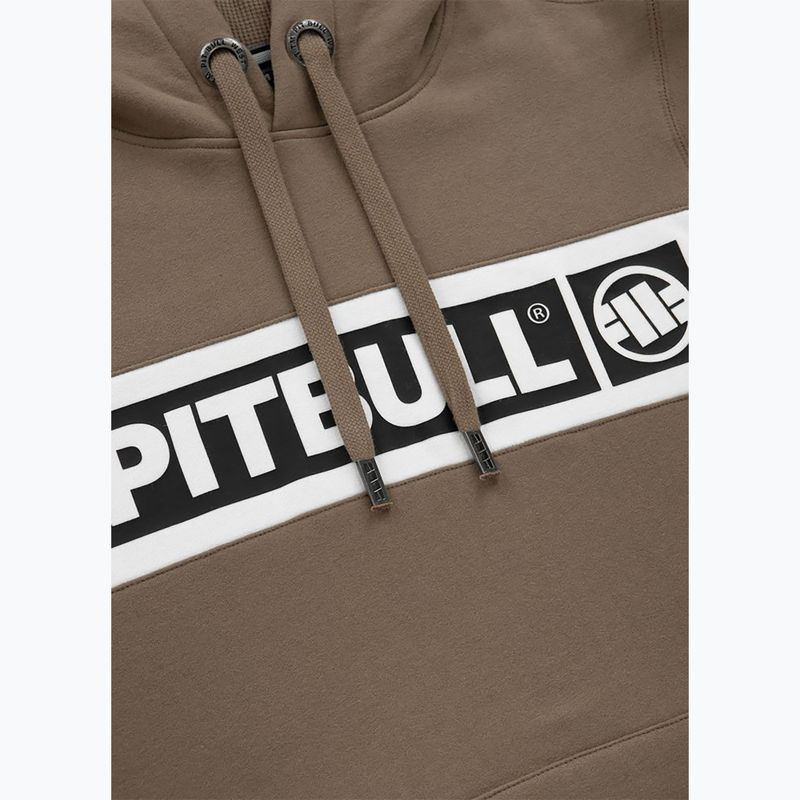 Hoodie Herren Pitbull Sherwood Hooded brown 8