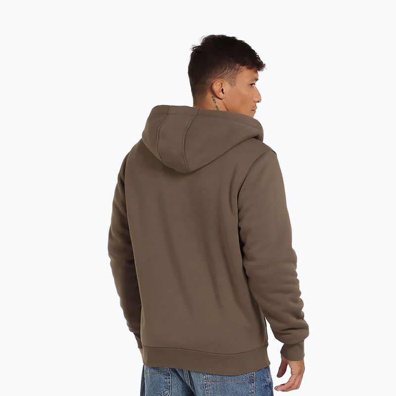 Hoodie Herren Pitbull Zip Sherpa 2 Ruffin Hooded brown 3