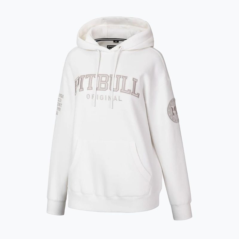 Damen Hoodie Pitbull Tyrian Hooded off white
