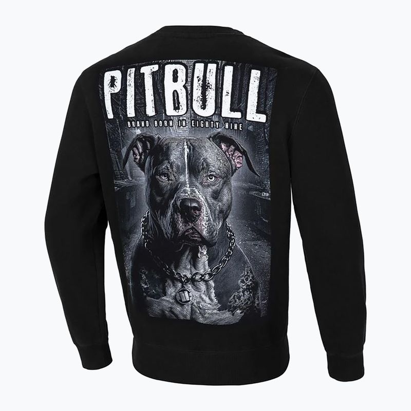 Herren Pitbull West Coast Crewneck Street King Sweatshirt schwarz 2
