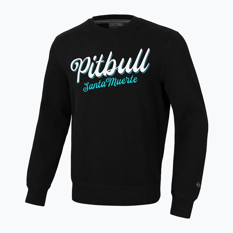 Herren Pitbull West Coast Crewneck Santa Muerte Sweatshirt schwarz