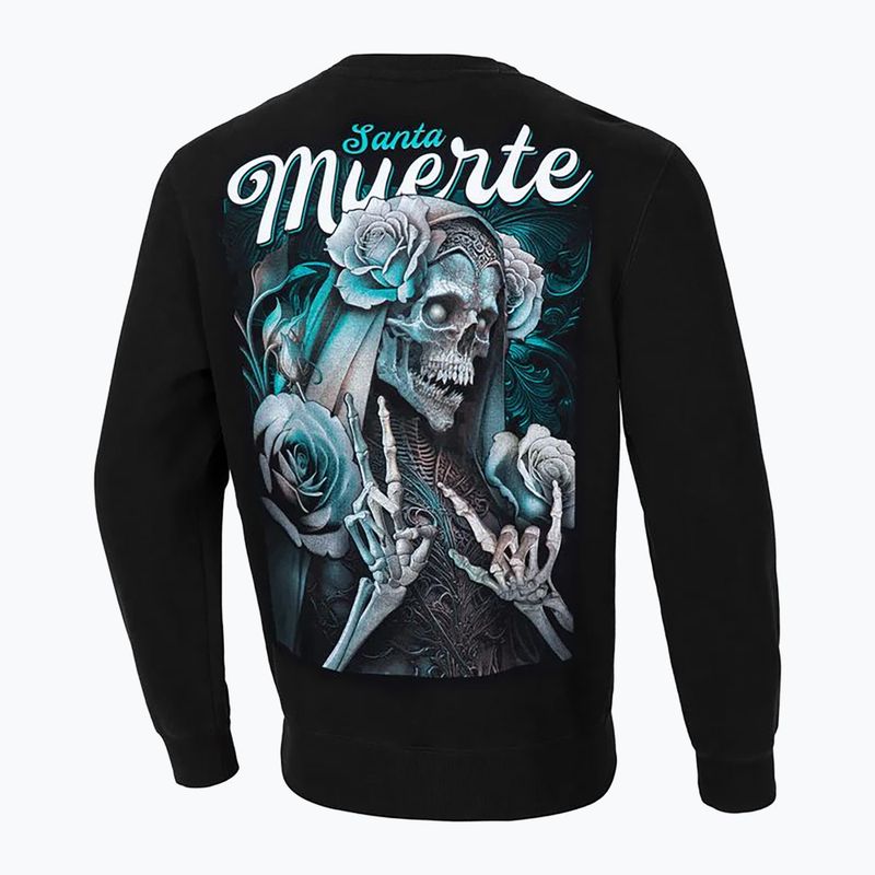 Herren Pitbull West Coast Crewneck Santa Muerte Sweatshirt schwarz 2