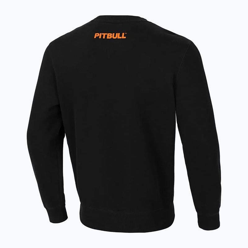 Herren Pitbull West Coast Crewneck Sweatshirt Orange Hund 24 schwarz 2