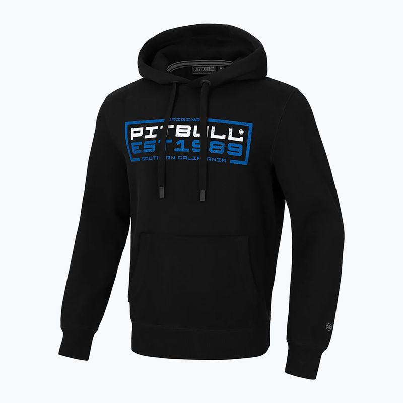 Herren Pitbull West Coast Sweatshirt mit Kapuze In blau schwarz