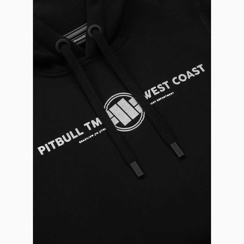 Herren Pitbull West Coast Sweatshirt mit Kapuze Keep Rolling schwarz 3