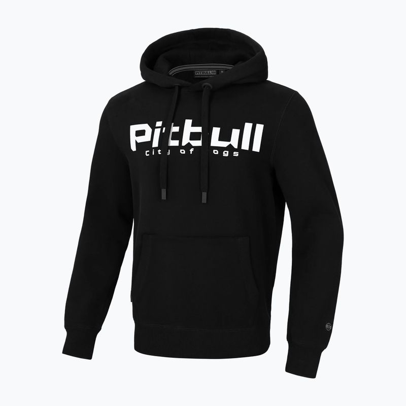 Sweatshirt Hoodie Herren Pitbull Hooded City Of Dogs black 4