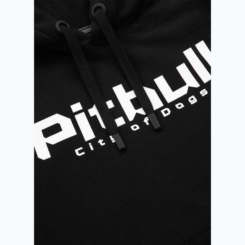 Sweatshirt Hoodie Herren Pitbull Hooded City Of Dogs black 6