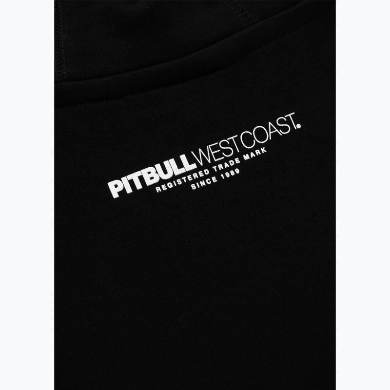 Sweatshrit Hoodie Herren Pitbull Hooded Classic Logo black 5