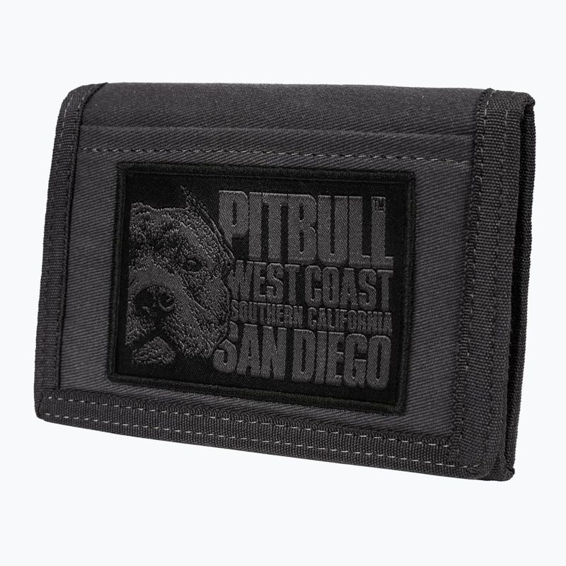 Pitbull Blood Dog Canvas Herrengeldbörse graphit    Neu