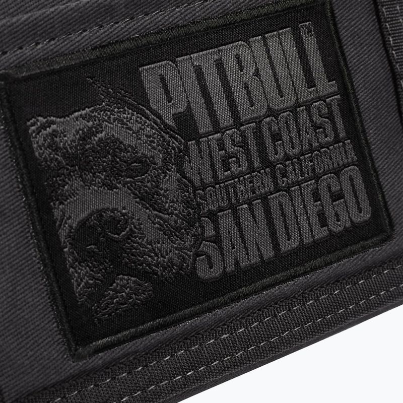 Pitbull Blood Dog Canvas Herrengeldbörse graphit    Neu
