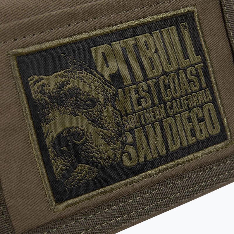 Pitbull Blood Dog Canvas oliv Herrengeldbörse    Neu