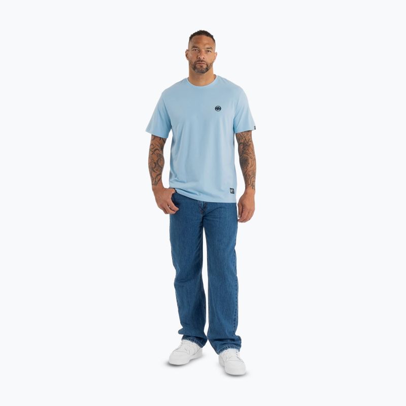 Shirt Herren Pitbull Small Logo light blue 2