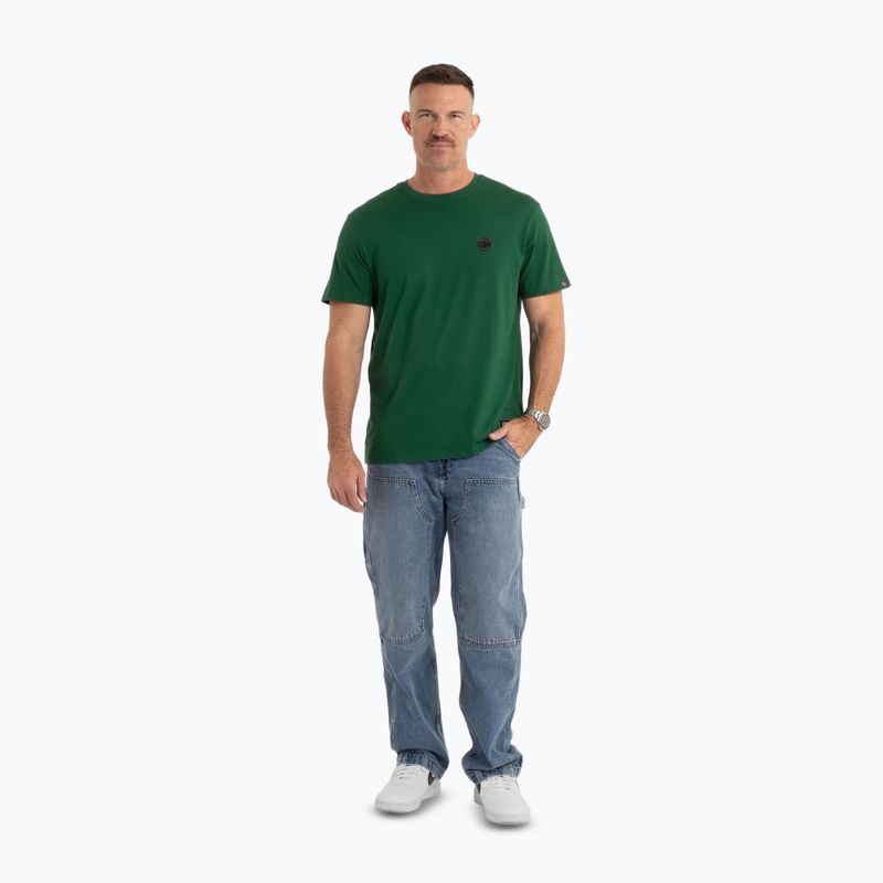 Shirt Herren Pitbull Small Logo leaf green 2