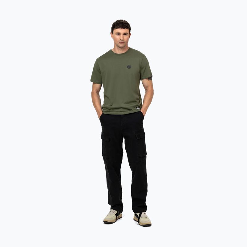 Herren-Shirt Pitbull Small Logo olive 2