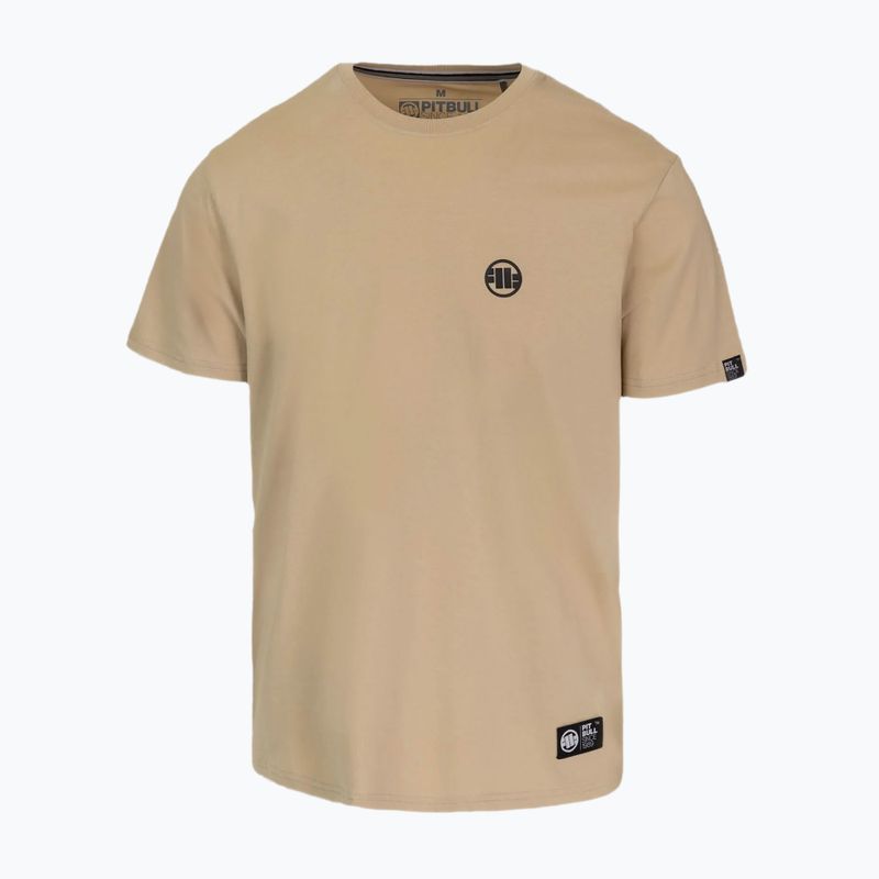 Shirt Herren Pitbull Small Logo sand