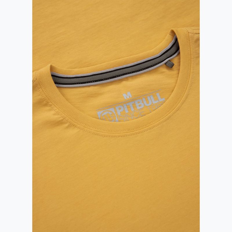 Shirt Herren Pitbull Small Logo pale yellow 6