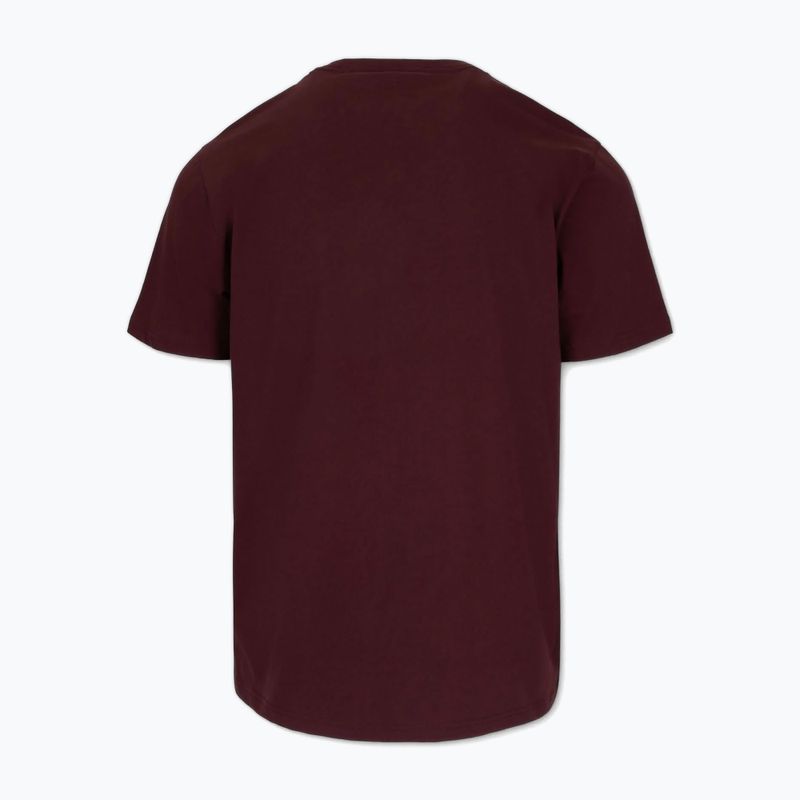 Shirt Herren Pitbull Small Logo dark burgundy 5