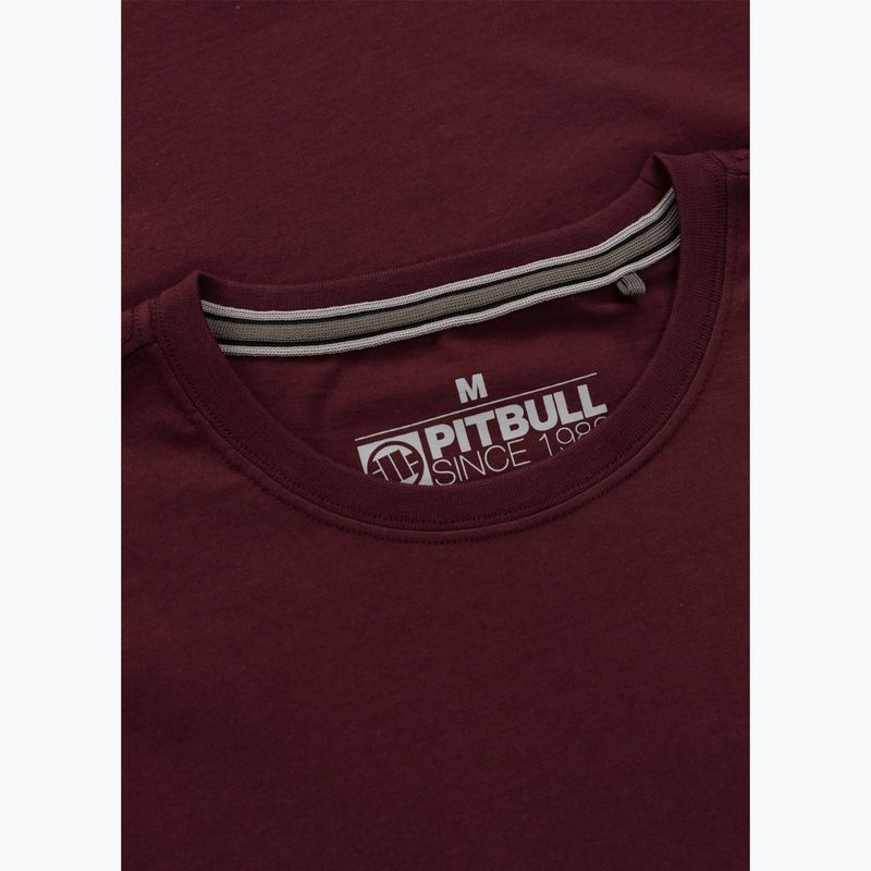Shirt Herren Pitbull Small Logo dark burgundy 6