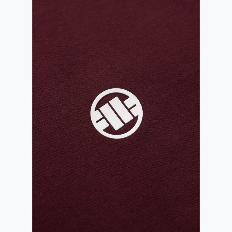 Shirt Herren Pitbull Small Logo dark burgundy 7