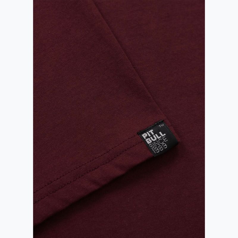 Shirt Herren Pitbull Small Logo dark burgundy 8