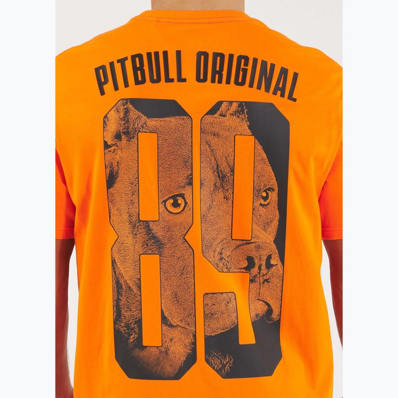 Pitbull Eighty Nine Hund Herren-T-Shirt orange 4