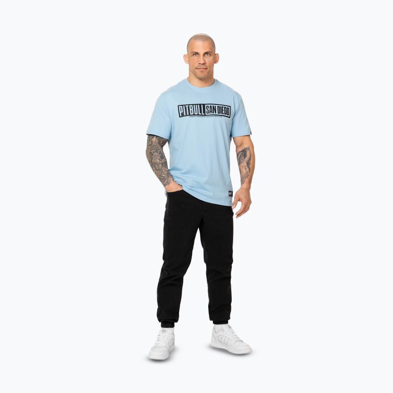Pitbull Eighty Nine Dog Herren-T-Shirt hellblau 2