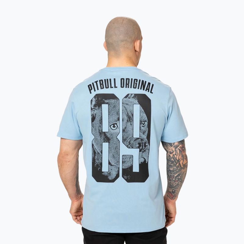 Pitbull Eighty Nine Dog Herren-T-Shirt hellblau 3