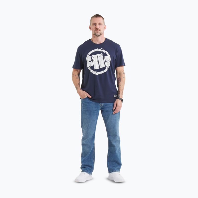 Shirt Herren Pitbull Scratch navy 2