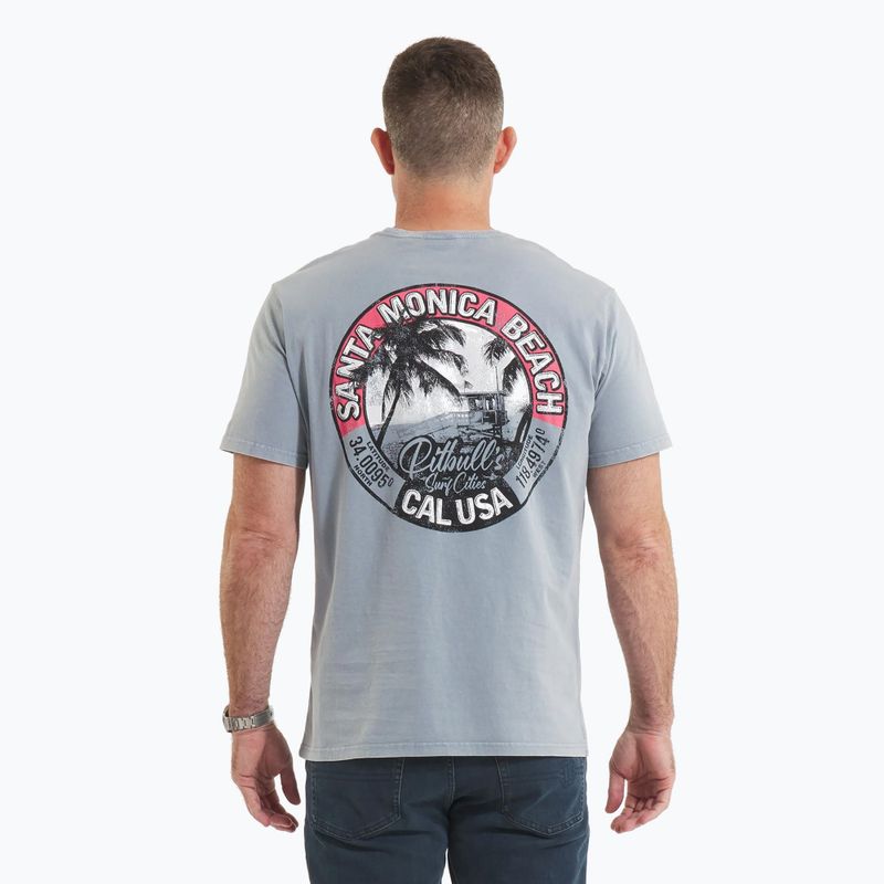 Pitbull Oceanside blau Herren-T-Shirt 4
