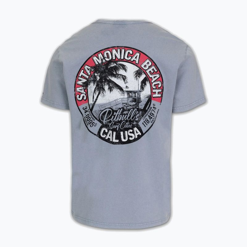 Pitbull Oceanside blau Herren-T-Shirt 8