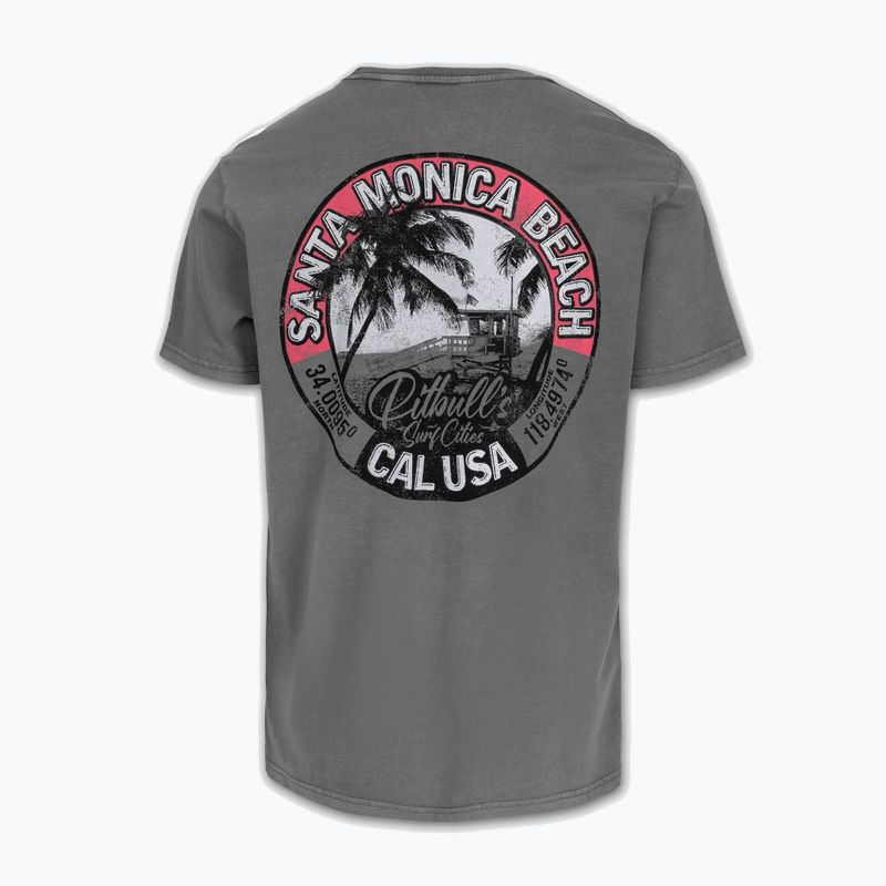 Pitbull Oceanside grau Herren-T-Shirt 8
