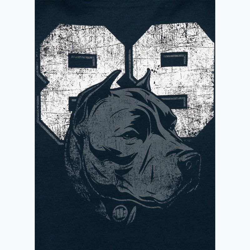 Pitbull Dog 89 dark navy Herren Tank Top 8