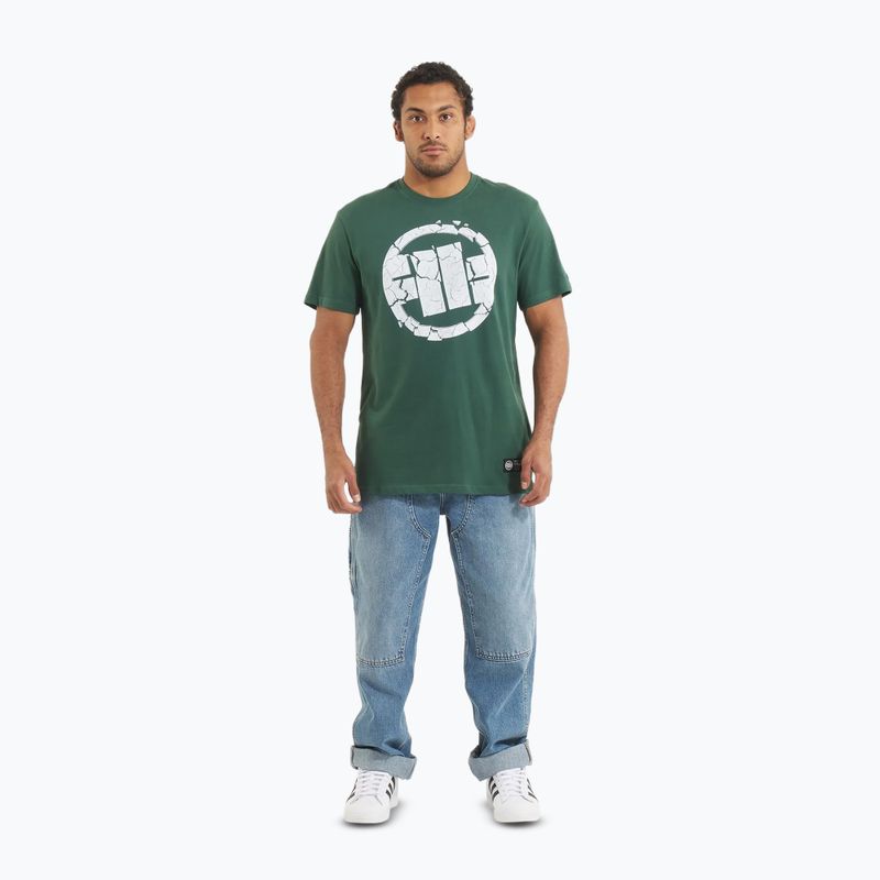 Shirt Herren Pitbull Scratch green 2