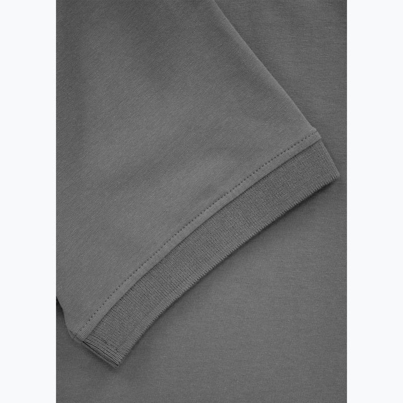 Herren Pitbull Polo Jersey Small Logo grau 5