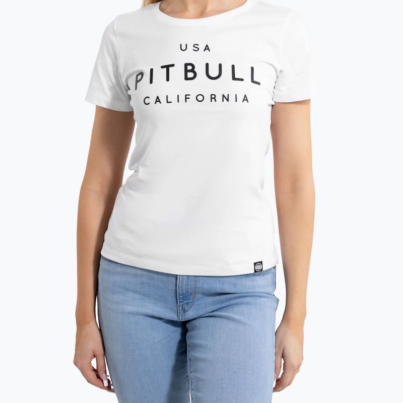 Shirt Damen Pitbull Usa Cal white 4