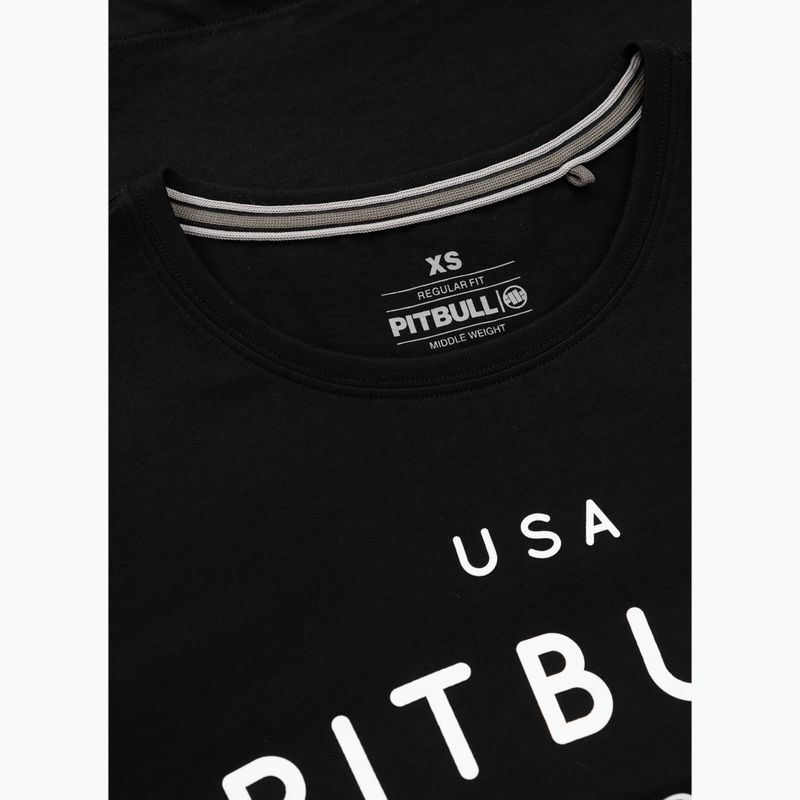 Shirt Damen Pitbull Usa Cal black 3