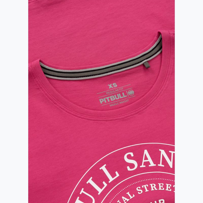 Shirt Damen Pitbull Heartie raspberry red 7