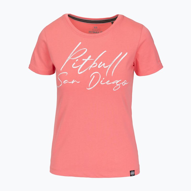 Shirt Damen Pitbull SD coral 3