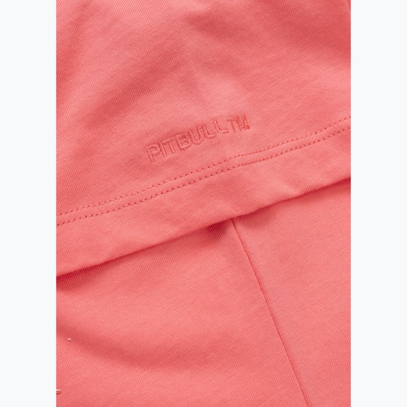 Shirt Damen Pitbull Watercolor coral 11
