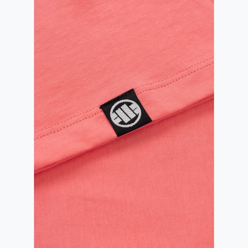 Shirt Damen Pitbull Watercolor coral 12