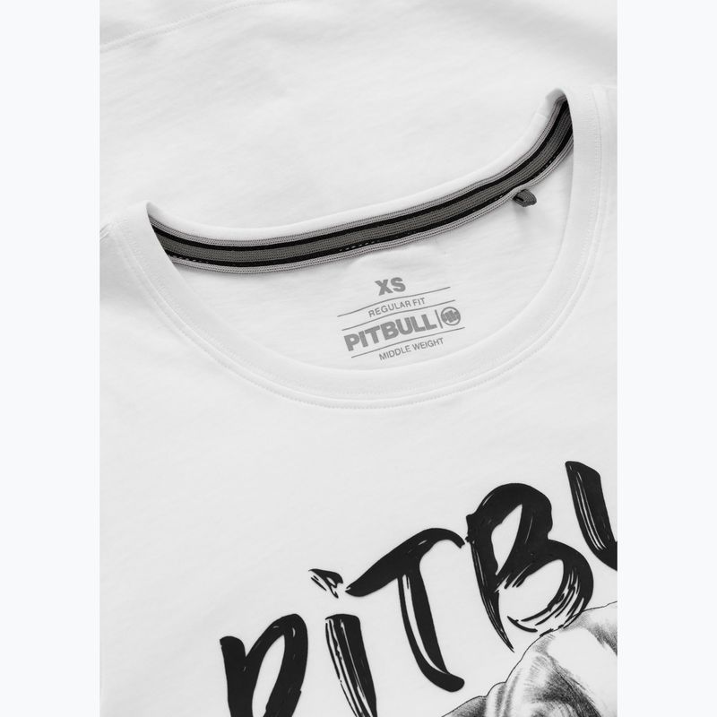 Shirt Damen Pitbull Puppy 2 white 7