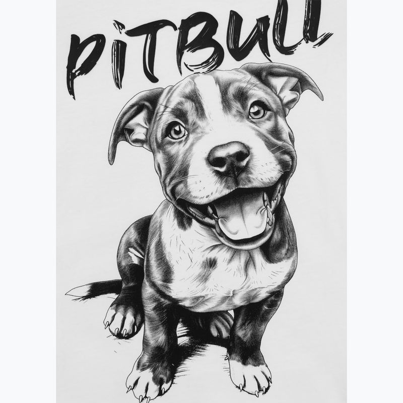 Shirt Damen Pitbull Puppy 2 white 8