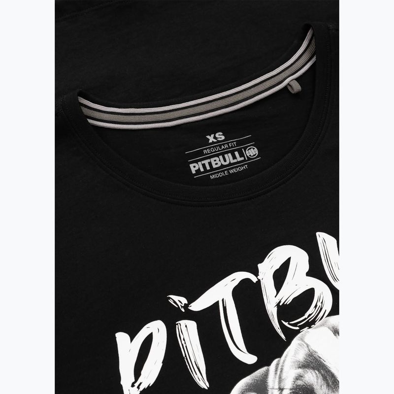 Shirt Damen Pitbull Puppy 2 black 7
