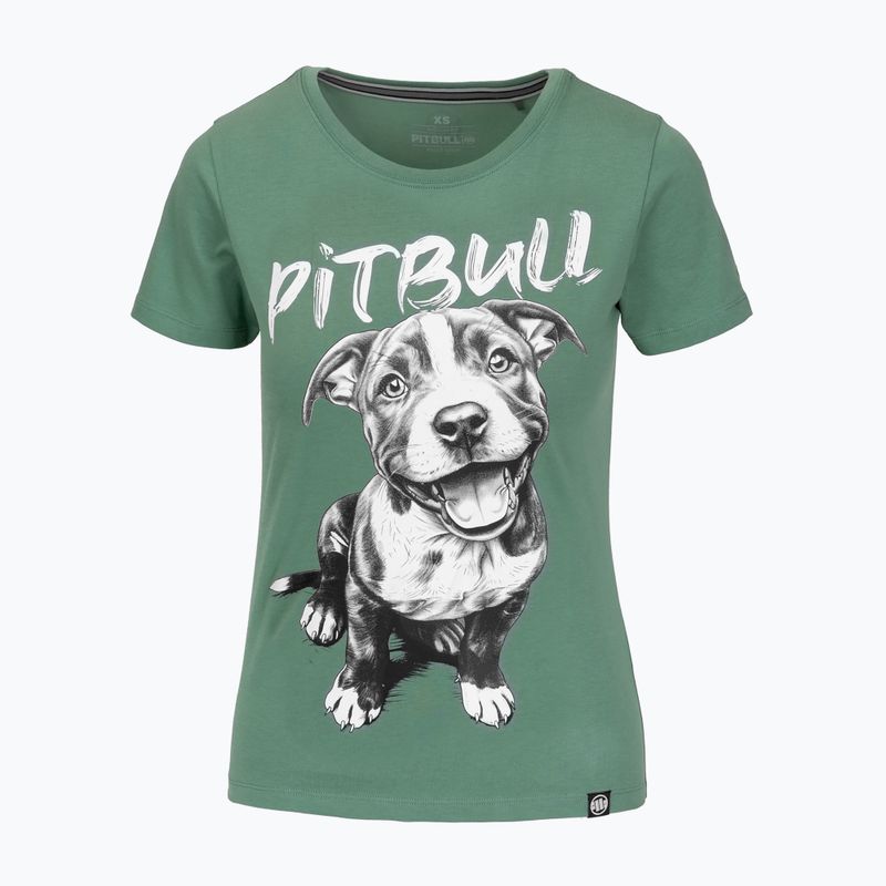 Shirt Damen Pitbull Puppy 2 mint 4