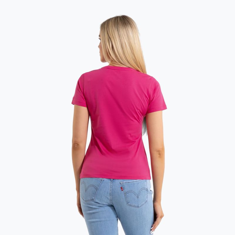 Shirt Damen Pitbull Synglasses Dog raspberry gold 3