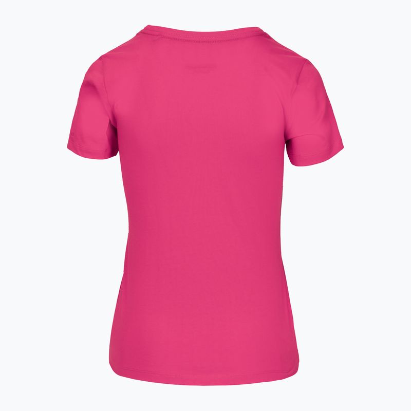 Shirt Damen Pitbull Synglasses Dog raspberry gold 6